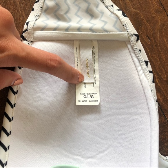 Chevron Halter Bikini Top - Picture 2 of 2